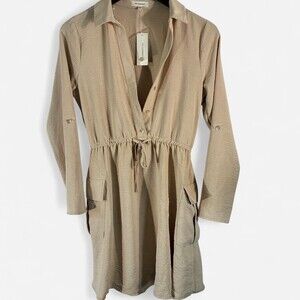 No Comment Peach Long Sleeved E 8 C 4